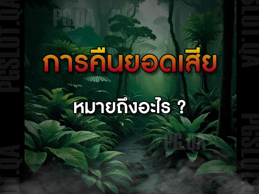 pgslotคืนยอดเสีย