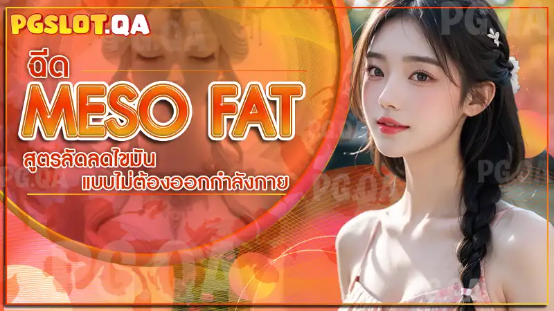 ฉีด Meso Fat